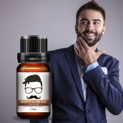 Huile de barbe homme naturelle - coiffage - hydratant - lissage - conditionnement