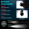 H6 - BA20D - Hi-lo beam - LED motorcycle headlight bulbLights