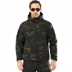 Army - camouflage - giacca impermeabile con cappuccio e zip