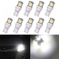 T10 5SMD 5050 W5W Xenon voiture ampoule LED 10 pièces