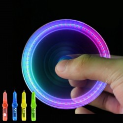 Giocattolo rotante - penna luminosa LED - anti-stress - cinetico