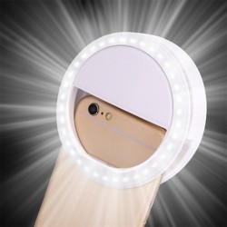 LED anello flash universale - selfie luce portatile telefono cellulare - 36 led autoie lampada clip anello luminoso