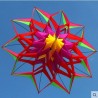 Aquilone a forma di fiore 3D con maniglia e linea - diametro 150 cm