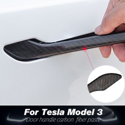 Modello Tesla 3 - adesivo protettivo maniglia della porta - 4 pezzi