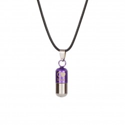 LOVE - capsule shape pendant - necklaceNecklaces