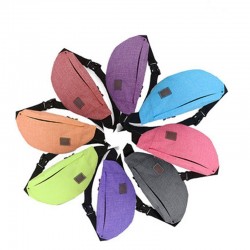 Sac à bandoulière Waist - sac sport - étanche - nylon - avec fermeture éclair