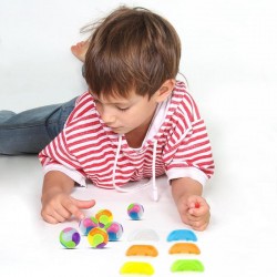 Boule assemblée DIY - combinaison de six pièces - jouet éducatif