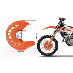 Motorcycle front brake disc protection guard - protective coverProtective gear