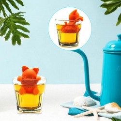 Kitten en silicone - infuseur de thé - réutilisable - 1pcs