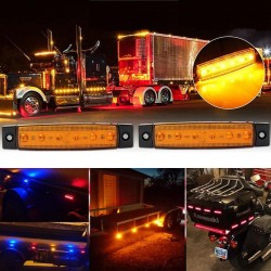 Car External Lights - LED - 6SMD - 12V/24VLED light bar