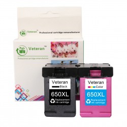 Cartuccia d'inchiostro Veteran - 650XL - Nero - Colore