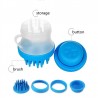 Pet cleaning brush - massage - silicone - bath- shower - accessoriesCare