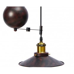 Lampadario a sospensione Vintage - 2 / 3 teste - E27 - AC110 - 240V