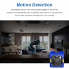 1080P - full HD camera with microphone - auto focus - night vision - motion detectionAudio Camera Video