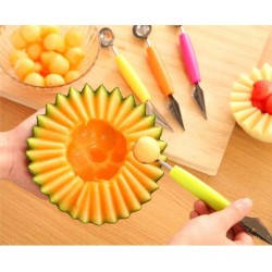 Creative fruits carving knife - spoonKitchen knives