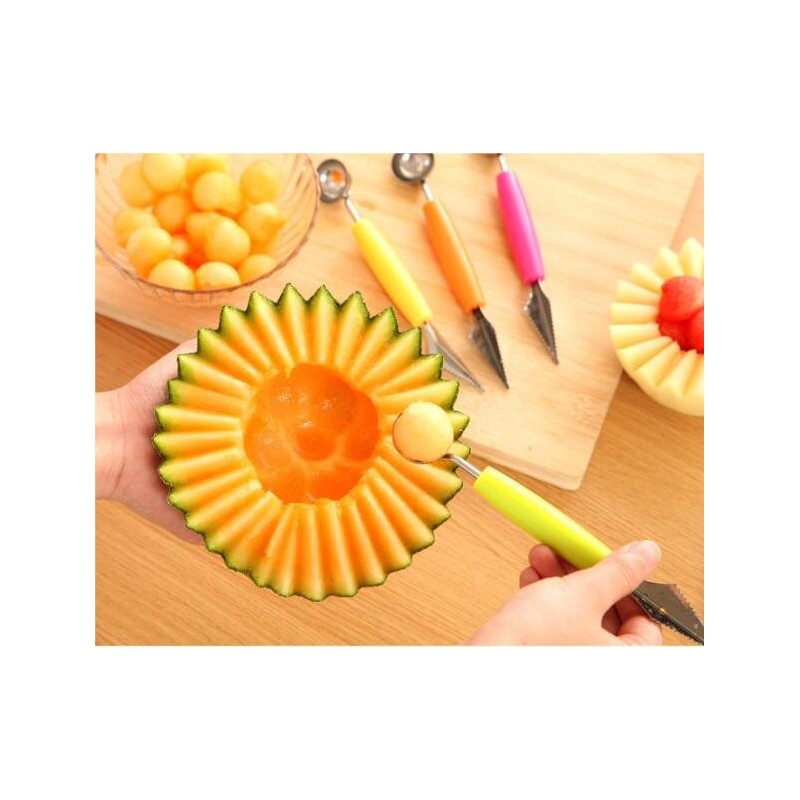 Creative fruits carving knife - spoonKitchen knives