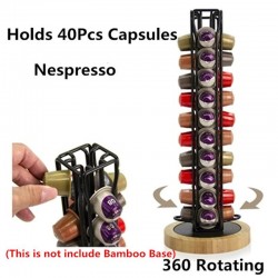 40 capsule - Portacandele - Stand Torre - Capsule Nespresso