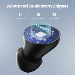 TWS Cuffie - Auricolari Bluetooth wireless - Qualcomm Chip - True Wireless Stereo - Earbuds