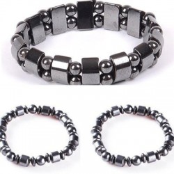 Elastic bracelet with beads - magnetic therapyBracelets