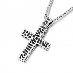 Vintage cross pendant - stainless steel necklaceNecklaces
