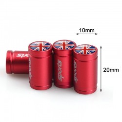 4Pcs - uk national flag - valve capsStyling parts