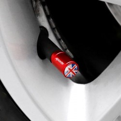 4Pcs - uk national flag - valve capsStyling parts