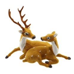 Decorazione natalizia - renna marrone - cervo