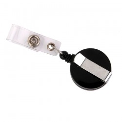 Retractable keychain - for ID card / badge holderKeyrings
