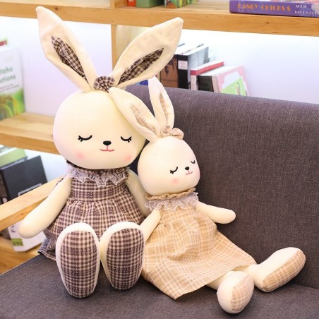 Coniglio con orecchie lunghe - giocattolo peluche - bambola - 45cm - 70cm - 90cm