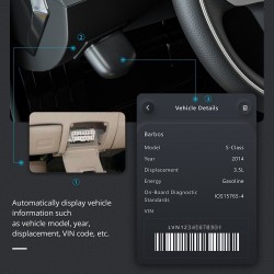 AD10 - OBD2 - ELM327 - diagnostic car scanner - code reader - Bluetooth - iOS - Android - head-up displayDiagnosis