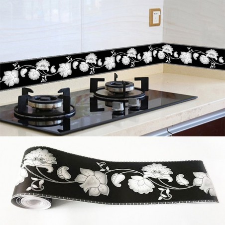 Decorative 3D wall sticker - self adhesive tape - waterproof - 10 * 500 cmWall stickers