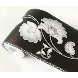 Decorative 3D wall sticker - self adhesive tape - waterproof - 10 * 500 cmWall stickers