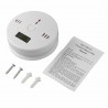 Carbon monoxide / poisoning / smoke / gas sensor - detector - alarm - wireless - with LCDHome security