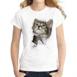 Harajuku T-Shirt - 3D - Cat