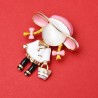 Carry Bag Girl - Brooches