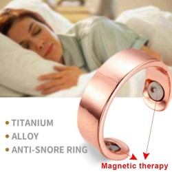 Anti Snoring Device - Anello Regolato - Magnetico Terapia