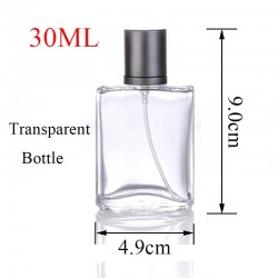 30ml - 50ml - Vetro satinato - Bottiglie di profumo