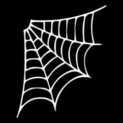 Spider web - autoadesivo