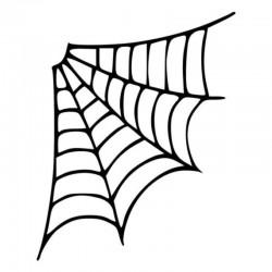Spider web - autoadesivo