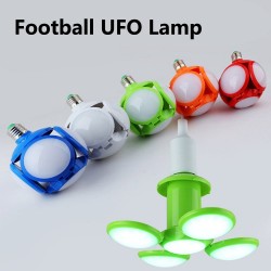 40W E27 - 220V 110V - RGB - LED - lampadina pieghevole - lampada UFO calcio