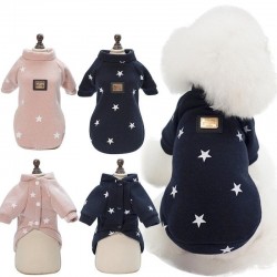 Star pattern - hot dogs / chats vest