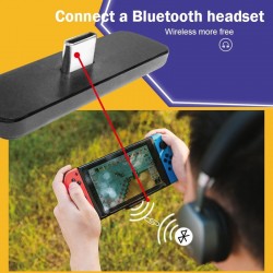 Wireless - Bluetooth - USB-C - adattatore - ricevitore audio - trasmettitore - convertitore per Nintendo Switch - PS4 - PC