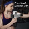 Phoenix A2 - pistola massaggio - rilassamento muscolare - sollievo dal dolore - massaggio corpo completo