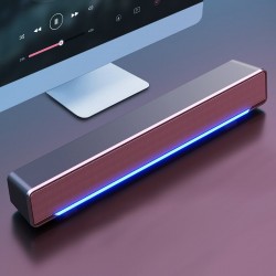 Soundbar - haut-parleur sans fil - avec subwoofer - Bluetooth 5.0 - TV - ordinateur portable - PC