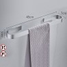 Porta asciugamani - parete montata - impermeabile - cucina - bagno