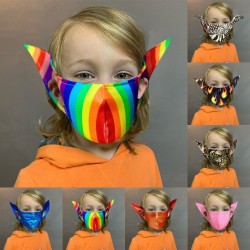 Bocca protettiva / maschera viso per bambini - riutilizzabile - orecchie elfo