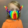 Masque protecteur pour les enfants - réutilisable - oreilles elfe