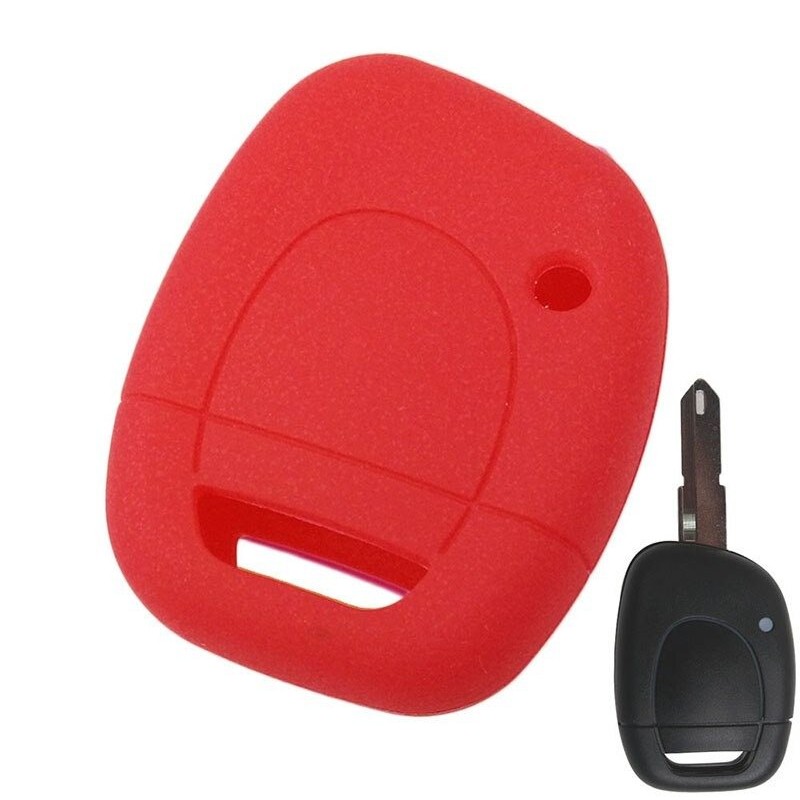 Silicone car key case cover - Renault - Clio - Kangoo - Master - Twingo - 1 buttonKeys
