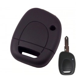 Cover portachiavi in silicone per auto - Renault - Clio - Kangoo - Master - Twingo - 1 pulsante