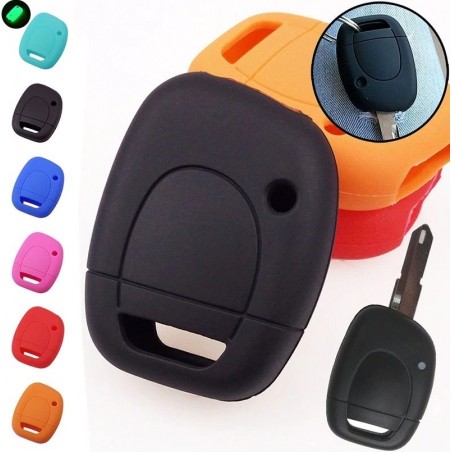 Silicone car key case cover - Renault - Clio - Kangoo - Master - Twingo - 1 buttonKeys